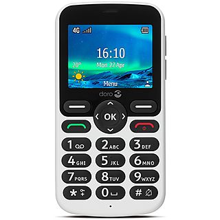 DORO Doro 5860 Eenvoudige GSM - 4G (Wit) - 128 MB Wit