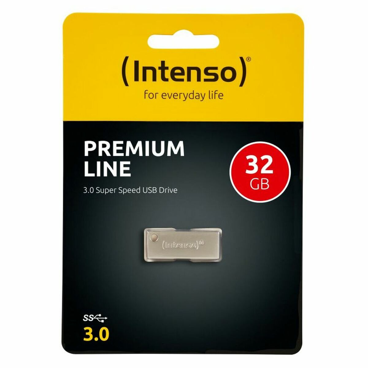 32 INTENSO LINE 32GB 3534480 USB-Stick GB) (Silber, PREMIUM