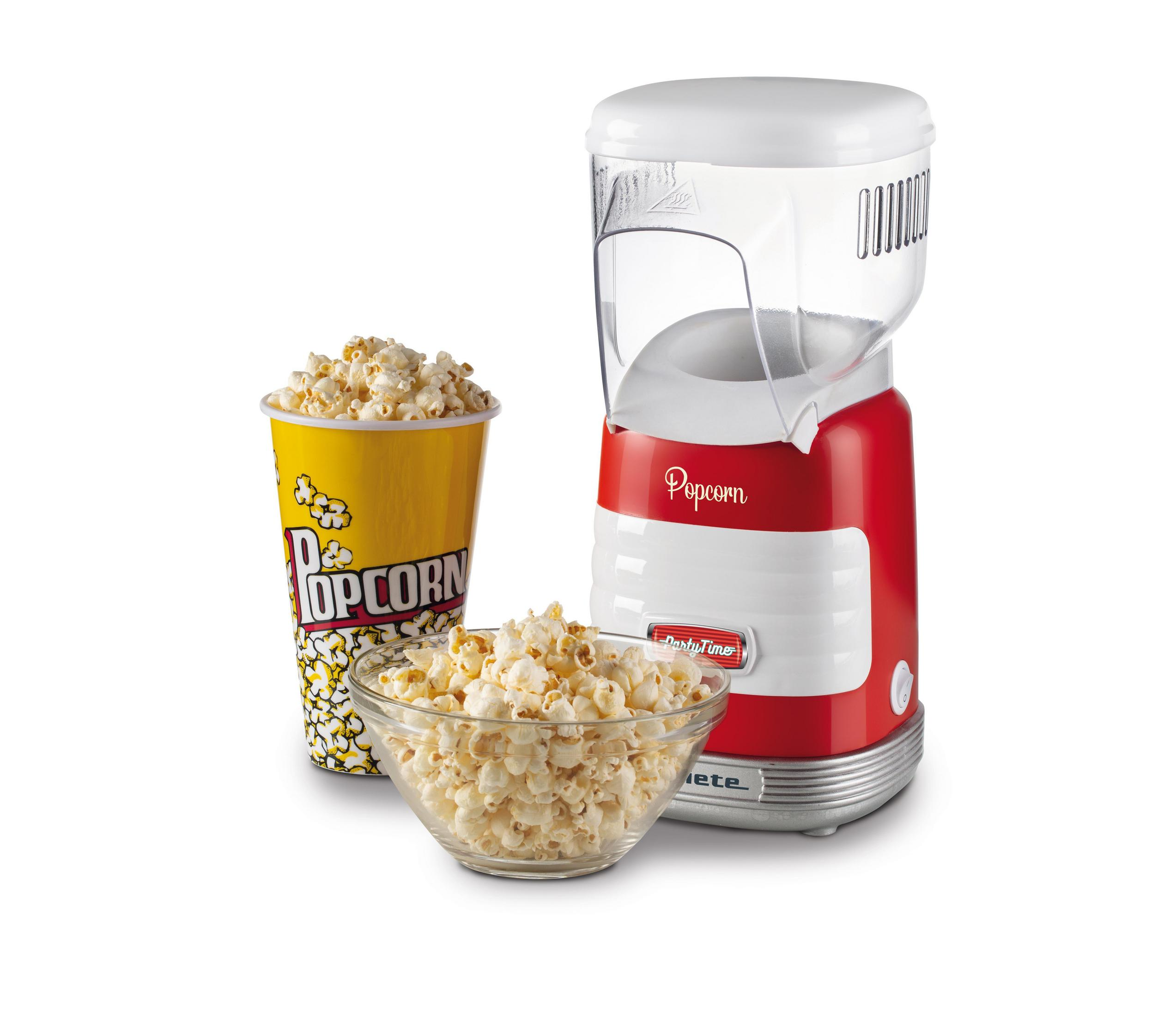 ARIETE 00C295600AR0 POPCORN MAKER Popcornmaker PARTY NEU Rot TIME ROT