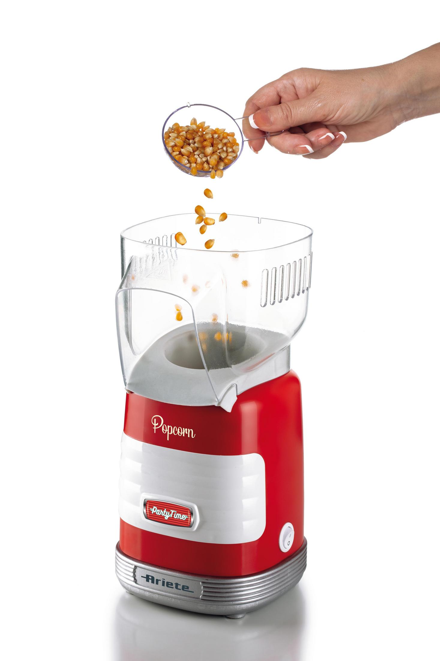 PARTY Popcornmaker ROT TIME Rot NEU ARIETE 00C295600AR0 POPCORN MAKER