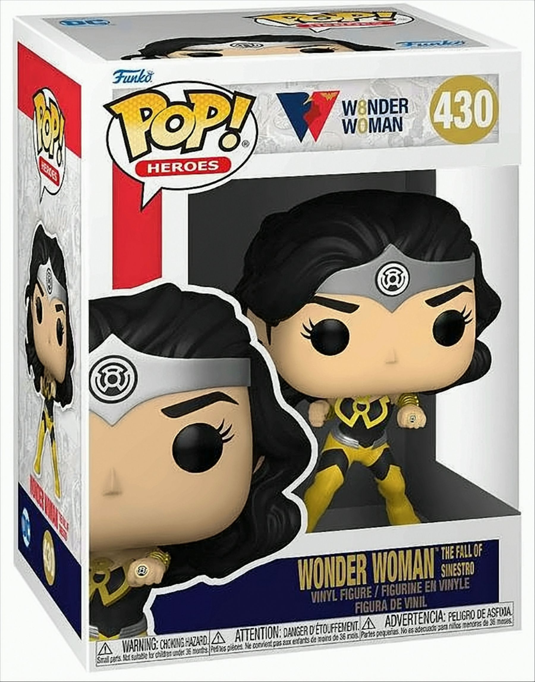 POP! Heroes Funko Of Sinestro Fall 80th - The Wonder Woman