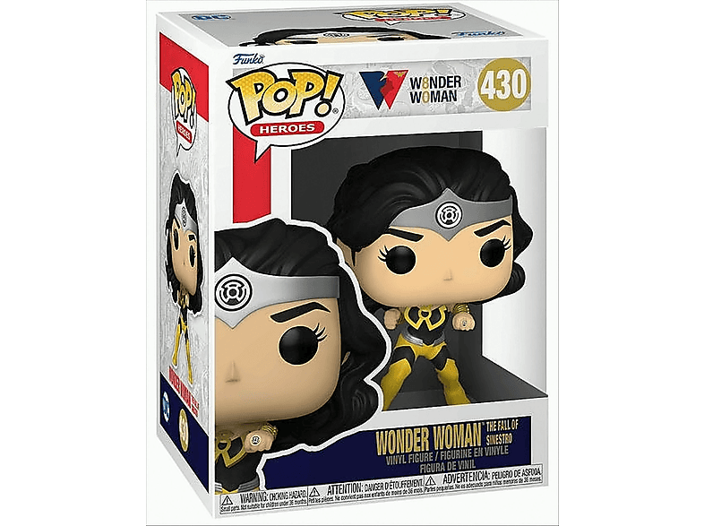 POP! Heroes Funko Of Sinestro Fall 80th - The Wonder Woman