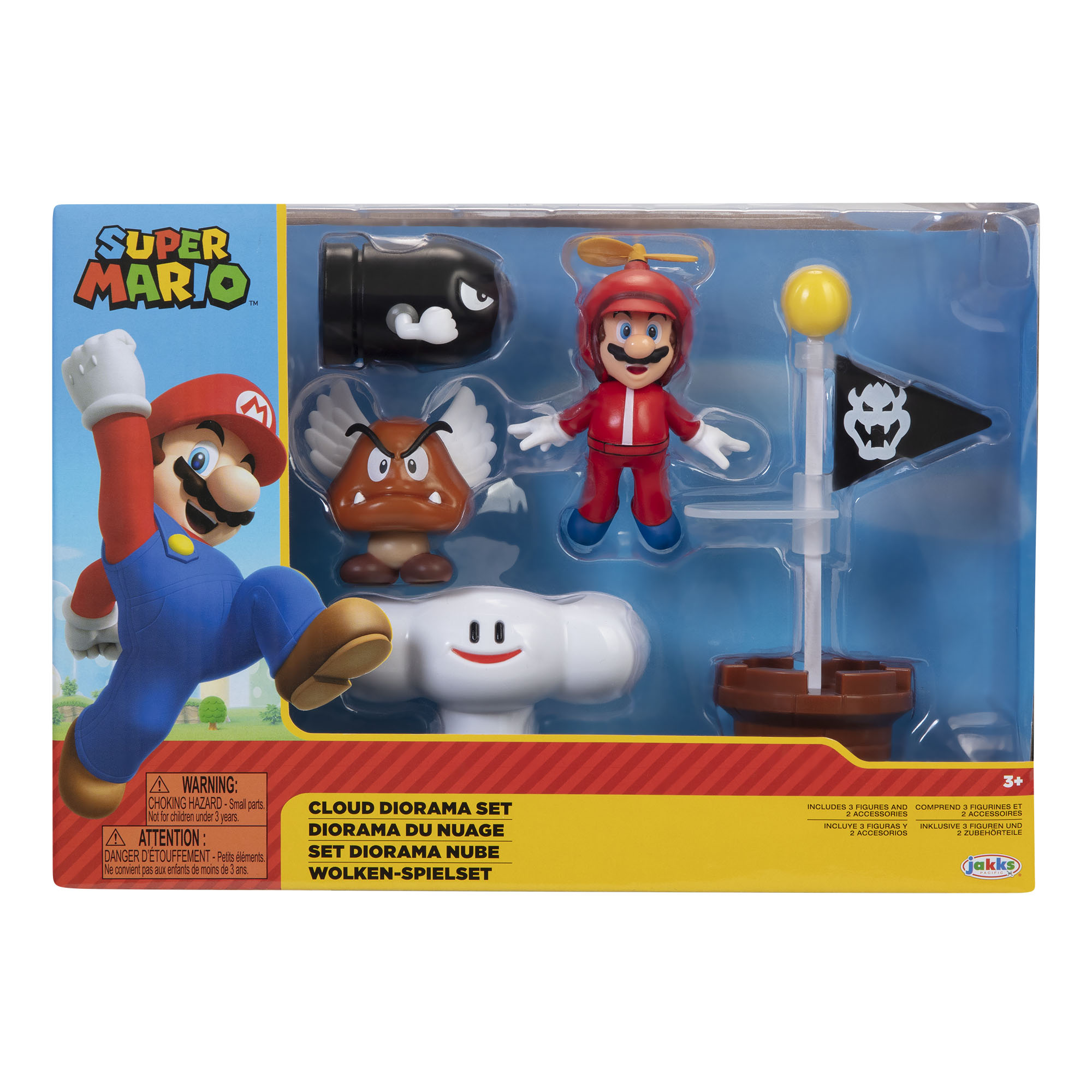 JAKKS PACIFIC Diorama Nube Super Spielware Mario