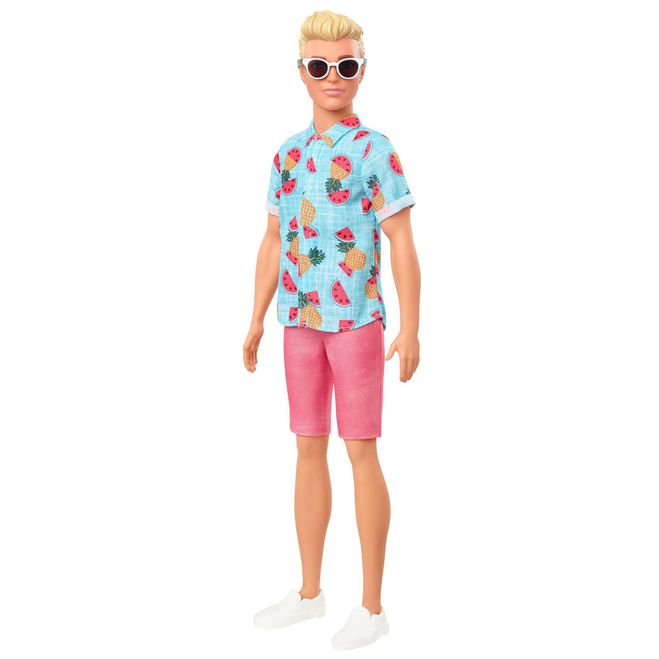 GRB04 Fashionista Barbie Ken Tropical MATTEL Spielzeugpuppe
