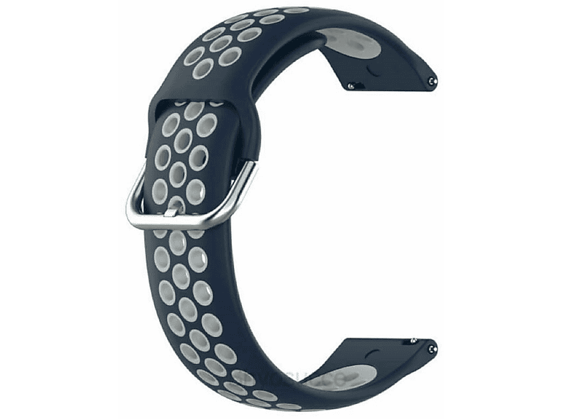 Ersatzarmband, Classic 6 Watch EBN, (43mm), Samsung, Marine/Grau CASEONLINE Galaxy
