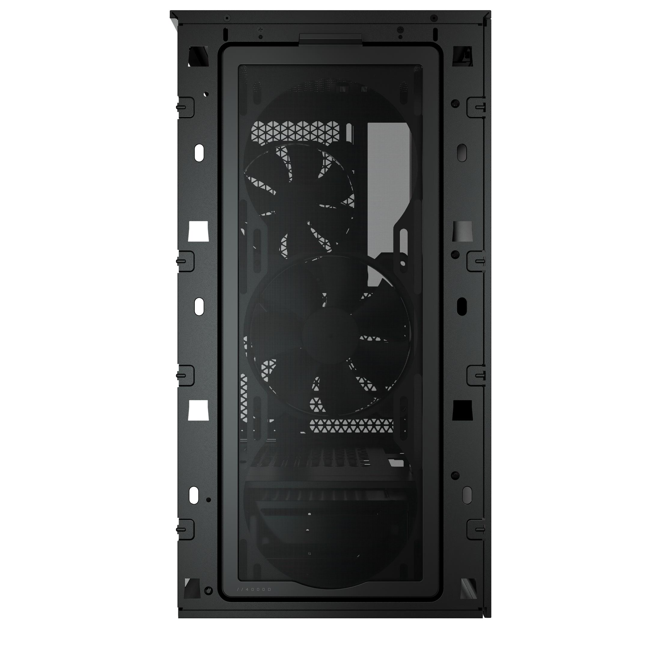 Schwarz AIRFLOW PC-Gehäuse, BLACK TG CORSAIR CC-9011200-WW 4000D
