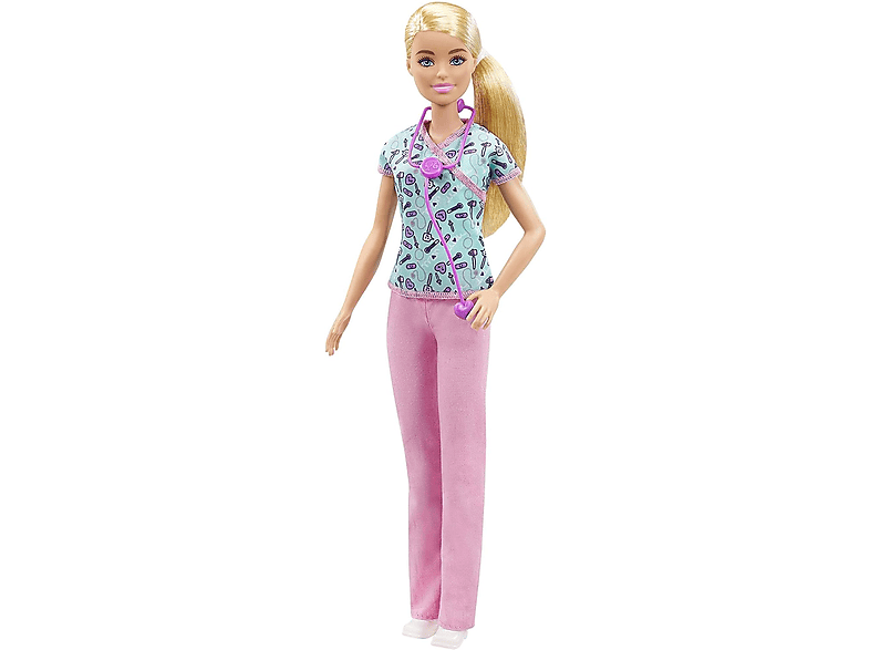 MATTEL Barbie Yo Quiero Ser Enfermera GTW39 Spielzeugpuppe