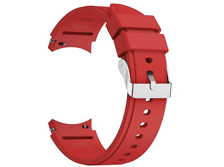 CASEONLINE NoGap, Ersatzarmband, Samsung, Galaxy Watch 6 Classic (43mm), Rot