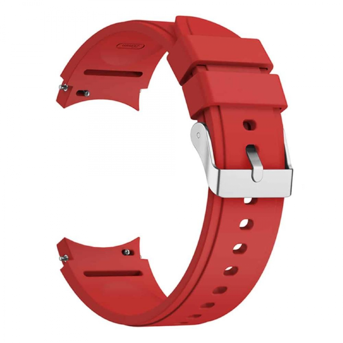 CASEONLINE NoGap, Classic 6 Galaxy Rot Ersatzarmband, (47mm), Watch Samsung