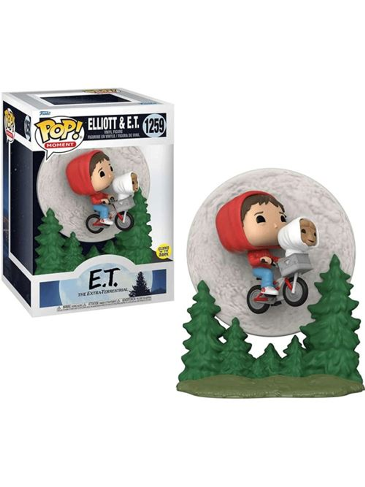 FUNKO POP! & Flying E.T. E.T Figur Figur 40th The Elliott POP Extra-Terrestrial