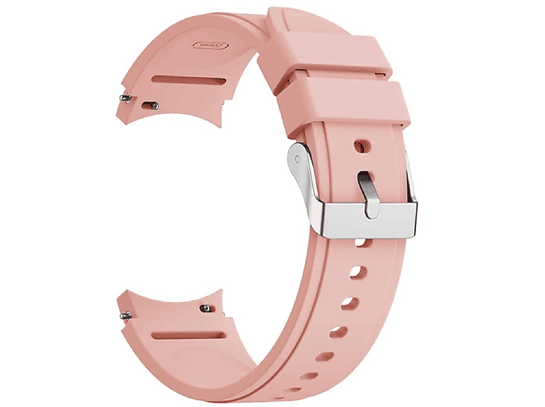 CASEONLINE NoGap, Ersatzarmband, Samsung, Watch Hell-Pink (43mm), Galaxy 6 Classic