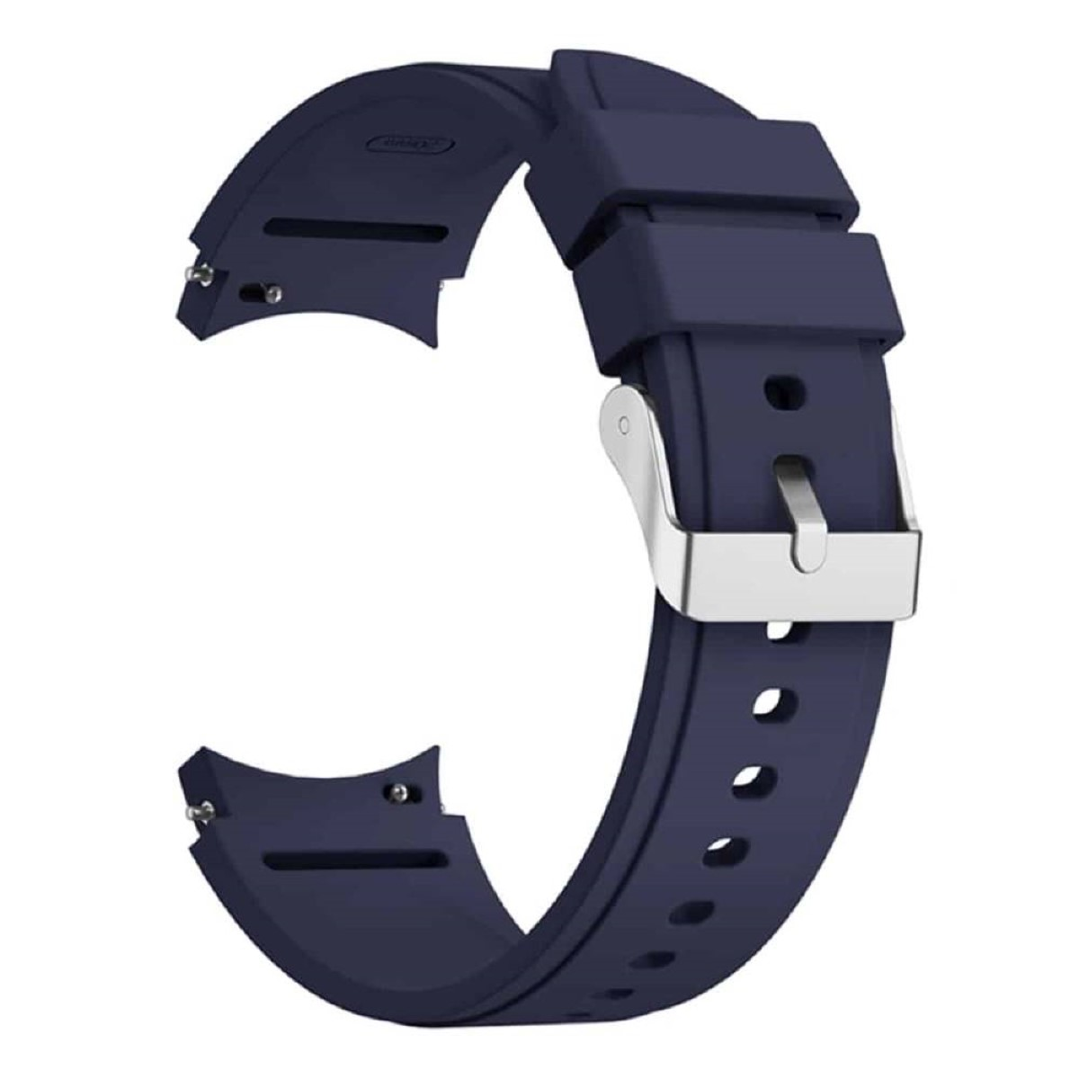 CASEONLINE NoGap, Ersatzarmband, Galaxy (47mm), Samsung, Classic Watch 6 Dunkelblau