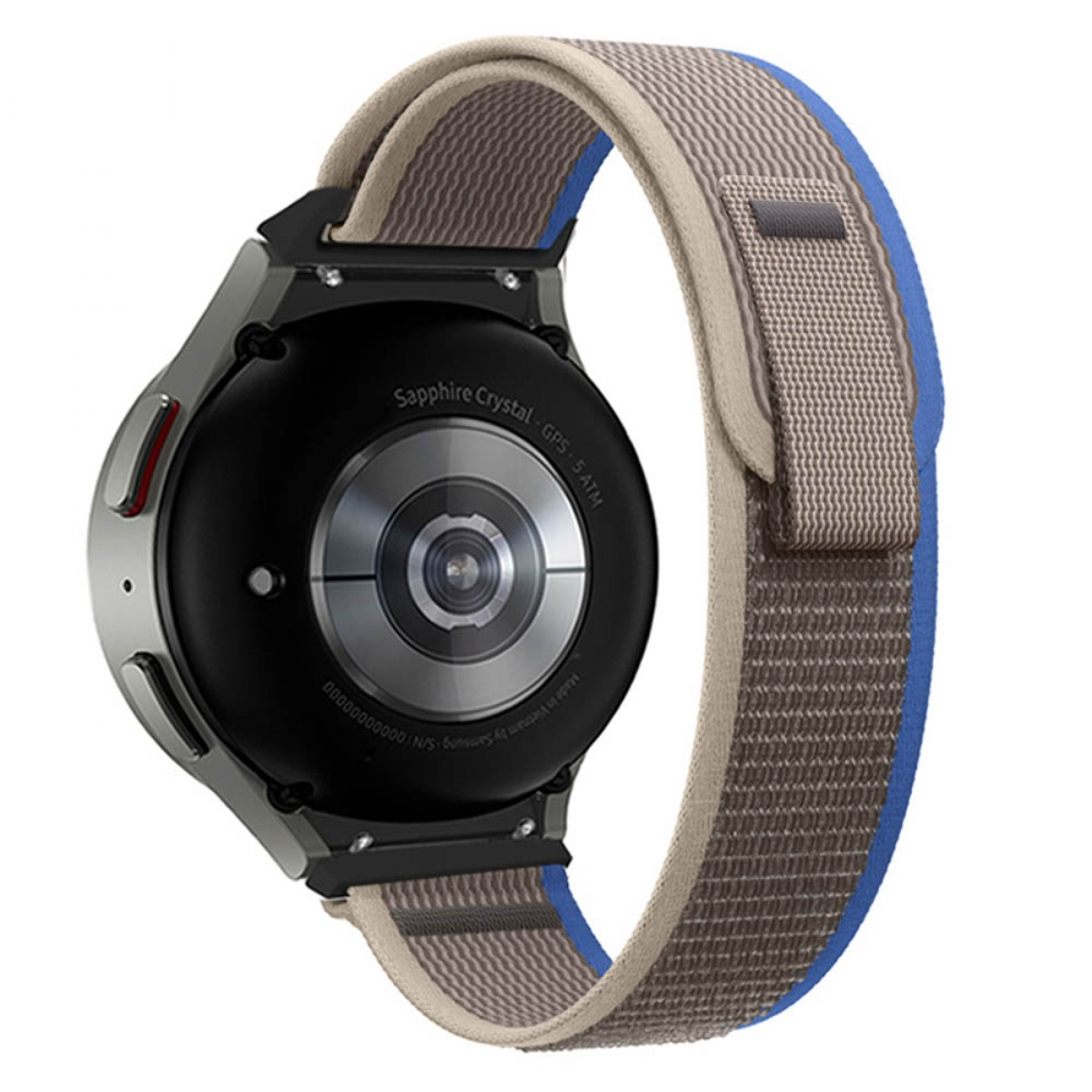 Blueroom Galaxy CASEONLINE Tactik, (40mm), Samsung, 5 grey Ersatzarmband, Watch