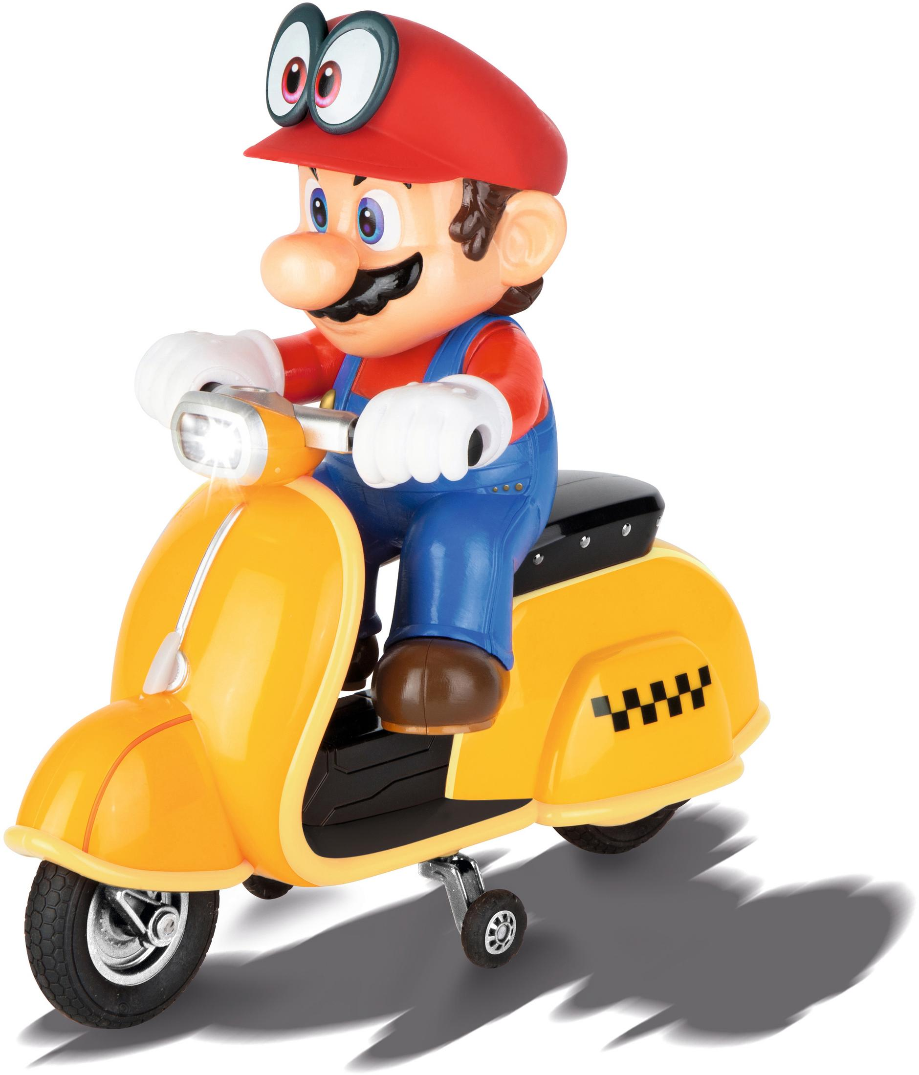CARRERA Súper Scooter Mario Control R/C Radio Mehrfarbig Odyssey Spielzeugauto