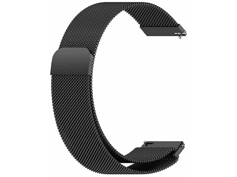 Ersatzarmband, Samsung, CASEONLINE Watch Classic (47mm), 6 Schwarz Milanese, Galaxy