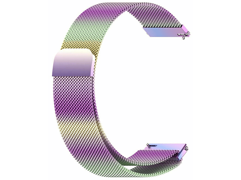 CASEONLINE Milanese, Ersatzarmband, Samsung, Galaxy Watch 6 Classic (47mm), Rainbow