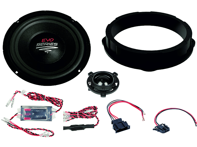AUDIO SYSTEM MFIT Lautsprechersystem Für OPEL Mokka A (ab 2012) – 90W Komponentensystem Mit Einbauzubehör