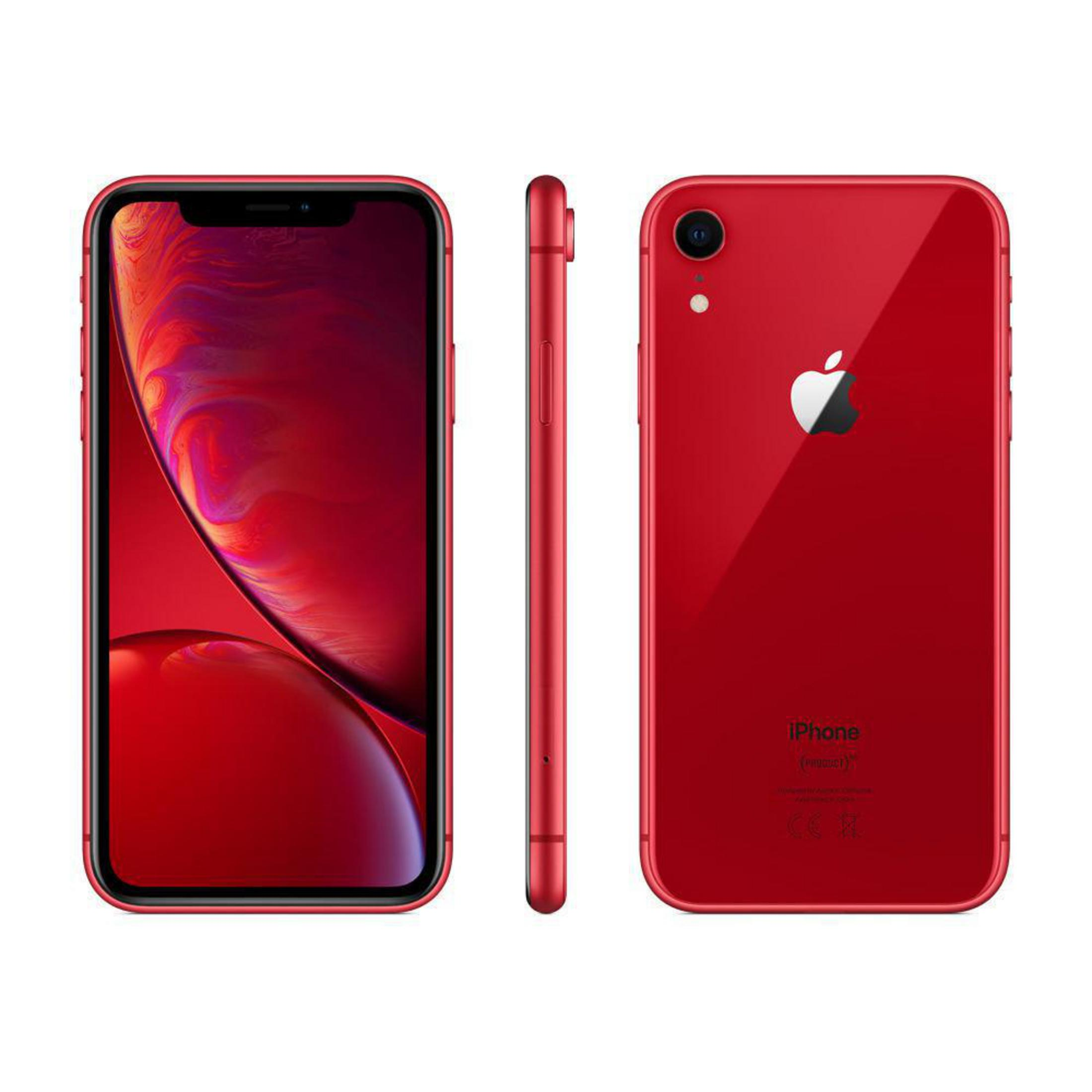 APPLE IPHONE XR 64GB RED NE 64 SIM Dual GB Rot