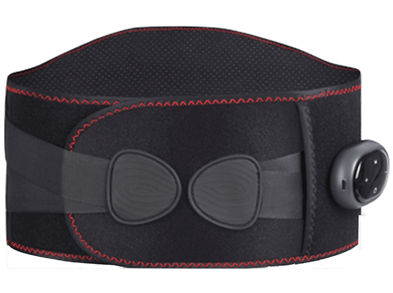 BRIGHTAKE Kabellose beheizte Taillenstütze - Massagegürtel Beheizter mit und Moxibustion Massagegürtel LCD-Display
