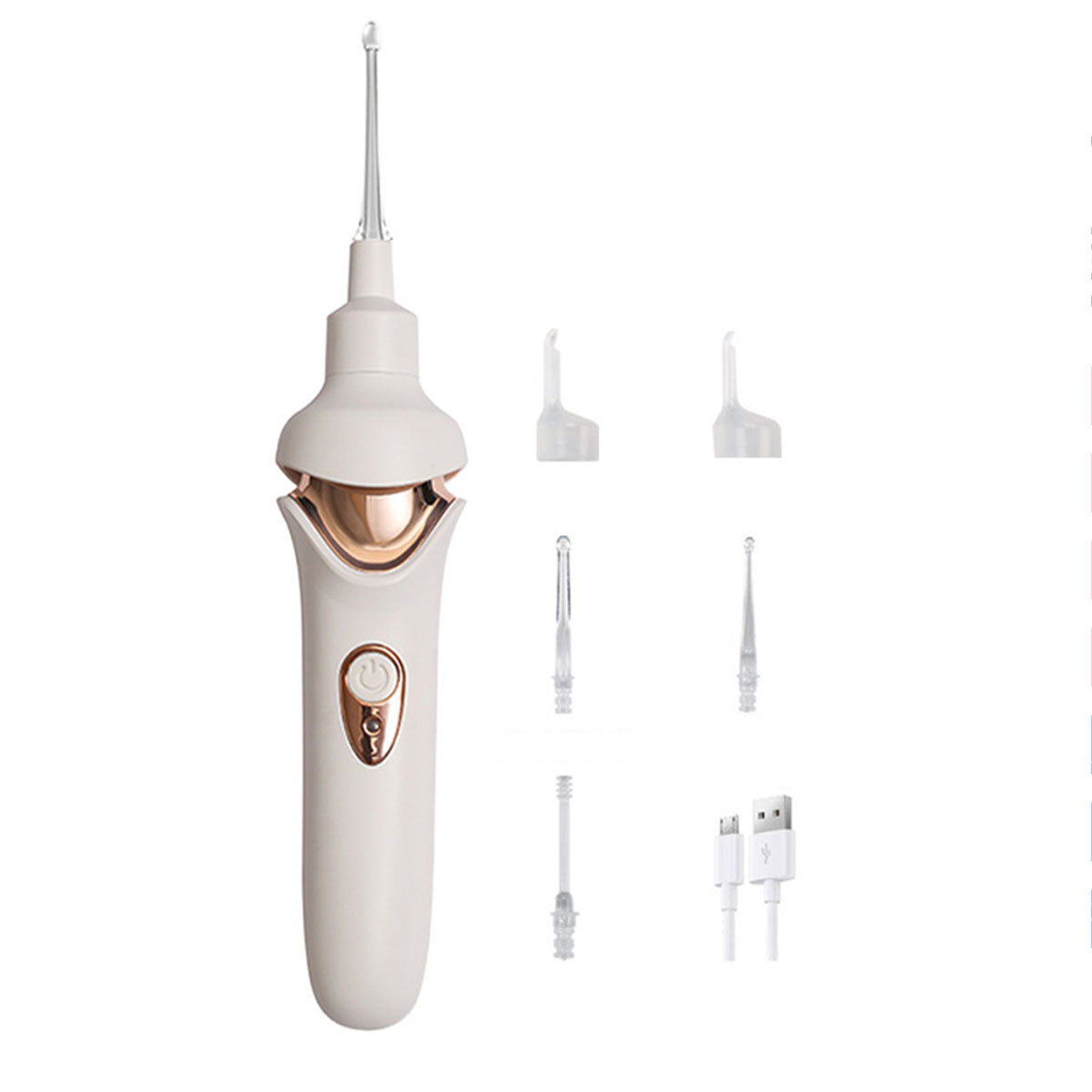 Ohrpflücker LED-Sauger Sicherheit Ohrenpflege Reinigung BRIGHTAKE Elektrische Elektrische