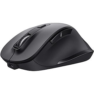 TRUST Trust Fyda Rechargeable Wireless Comfort Mouse Eco Muis Zwart