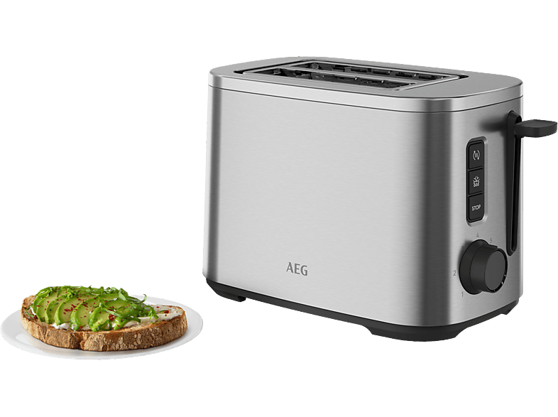 AEG Toaster Deli 5 T5-1-4AN - 7 Bräunungsstufen für perfekten Toast nach deinem Geschmack: Tests