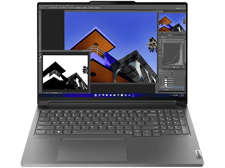 LENOVO ThinkBook 16p G4, Notebook mit 16 Zoll Display, Intel® Core™ i7 Prozessor, 16 GB RAM, 512 GB SSD, Grau