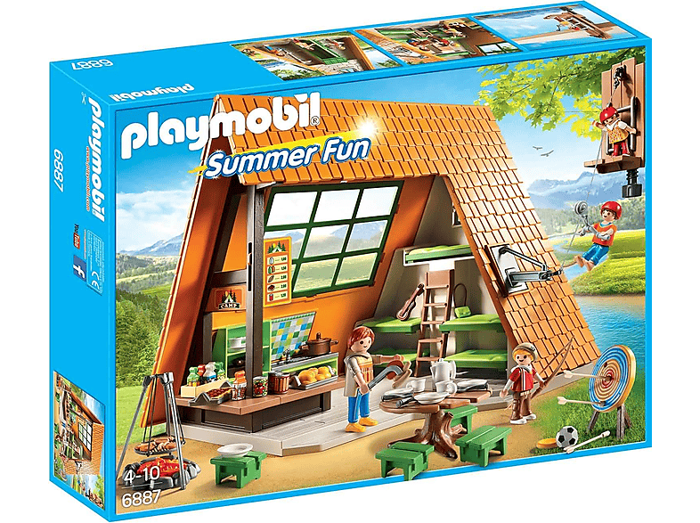 - Feriencamp SummerFun Großes PLAYMOBIL Multicolor Spielset