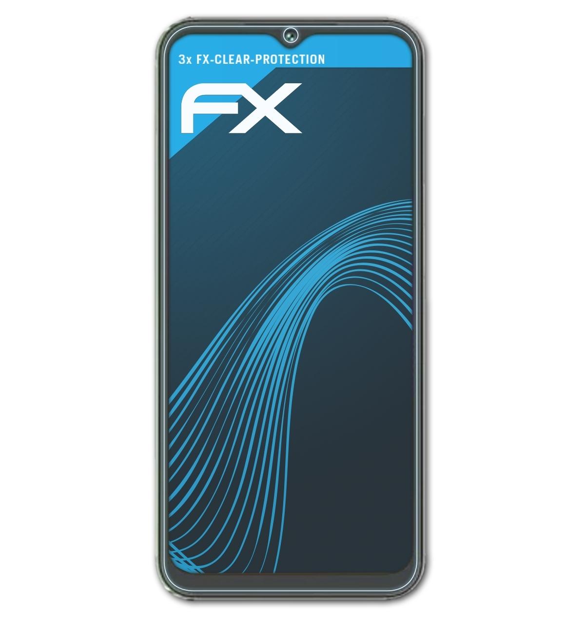 ATFOLIX 3x FX-Clear Displayschutz(für F14) Galaxy Samsung