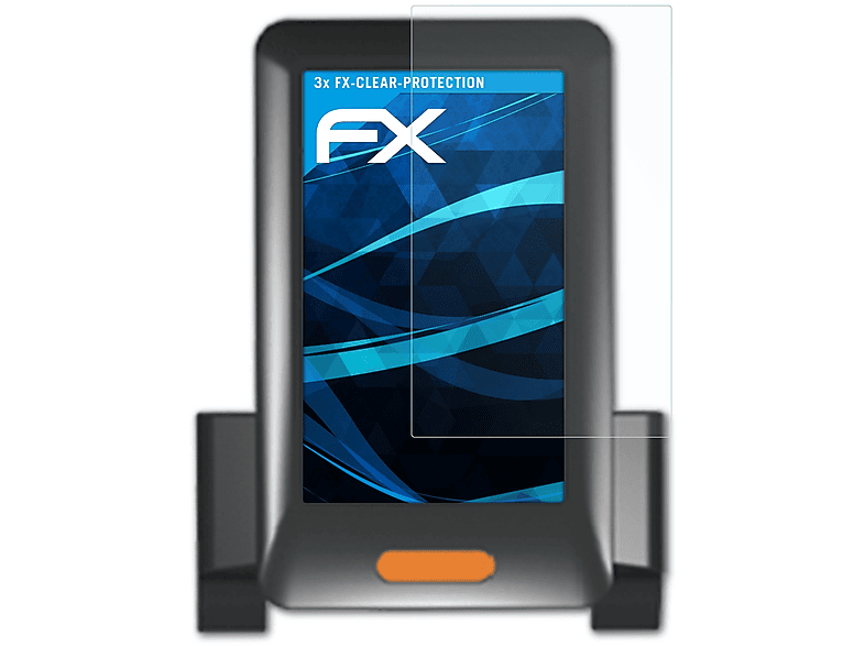 ATFOLIX 3x FX-Clear Displayschutz(für Bafang DP C10)