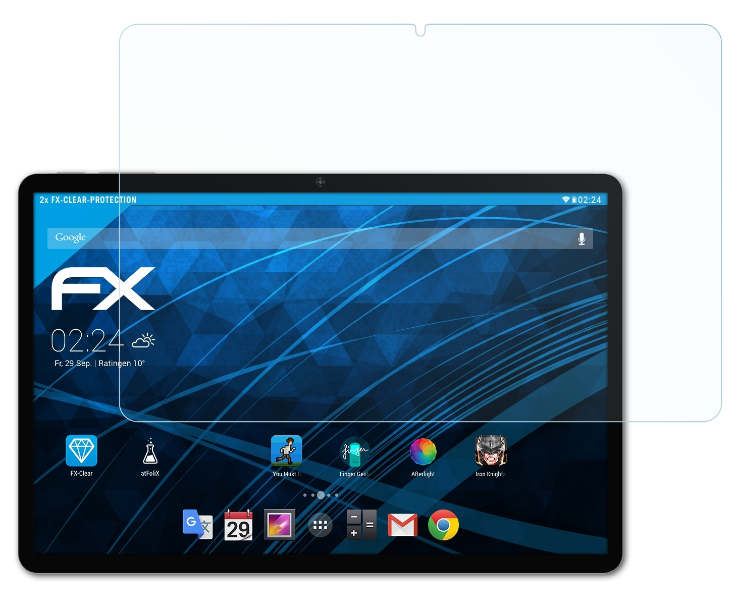 FX-Clear P30 2x Air) Displayschutz(für Teclast ATFOLIX