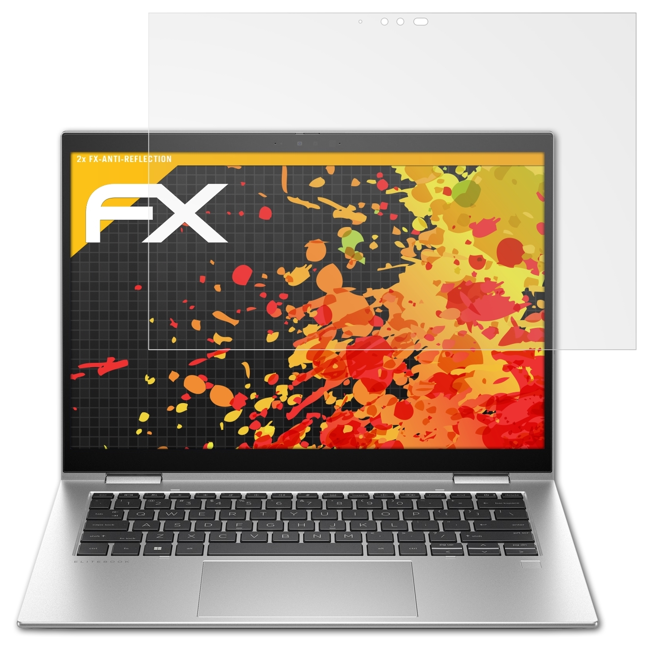 ATFOLIX 2x 1040 HP FX-Antireflex EliteBook Displayschutz(für G10) x360
