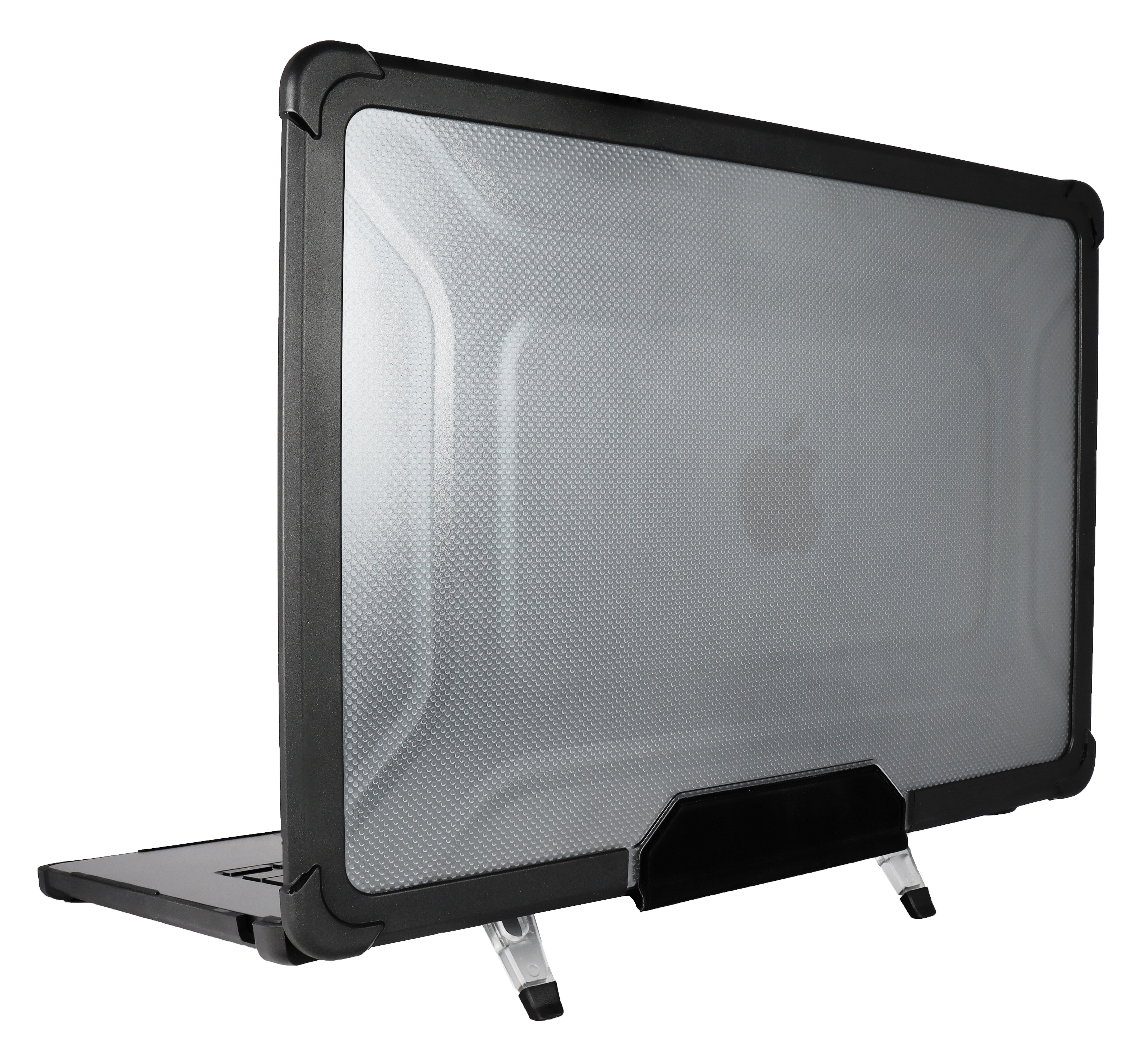 transparent FIT Case Full schwarz für Kickstand / HONJU Apple Laptophülle Kunststoff, Cover