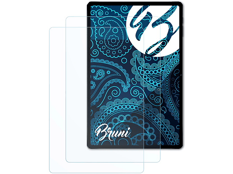 BRUNI 2x Basics-Clear Schutzfolie(für Nubia Red Magic Tablet)