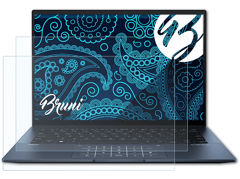 BRUNI (UX3402VA)) Basics-Clear 2023 ZenBook Schutzfolie(für OLED Asus 14 2x