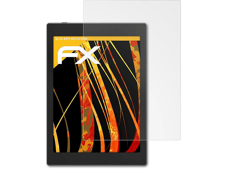 Tab Mini Displayschutz(für ATFOLIX C) FX-Antireflex 2x Boox Onyx