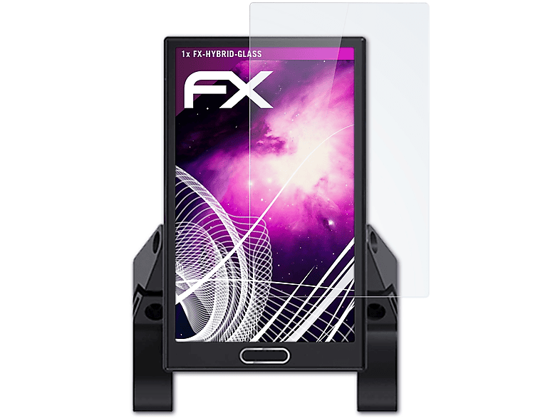 ATFOLIX FX-Hybrid-Glass Schutzglas(für Bafang DP C010)
