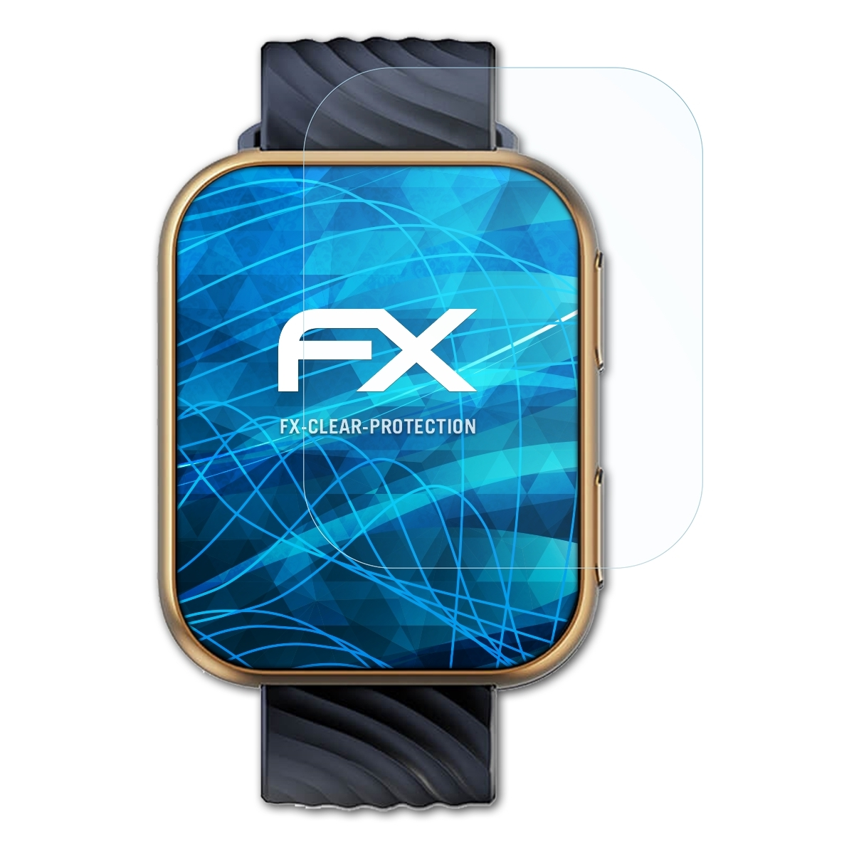 ATFOLIX 3x FX-Clear Motorola Watch Displayschutz(für Moto 200)