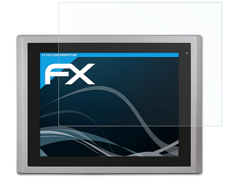 ATFOLIX FX-Clear Displayschutz(für Hematec Smart-HMI-17X0 (12 Inch)) | Monitor Displayschutz