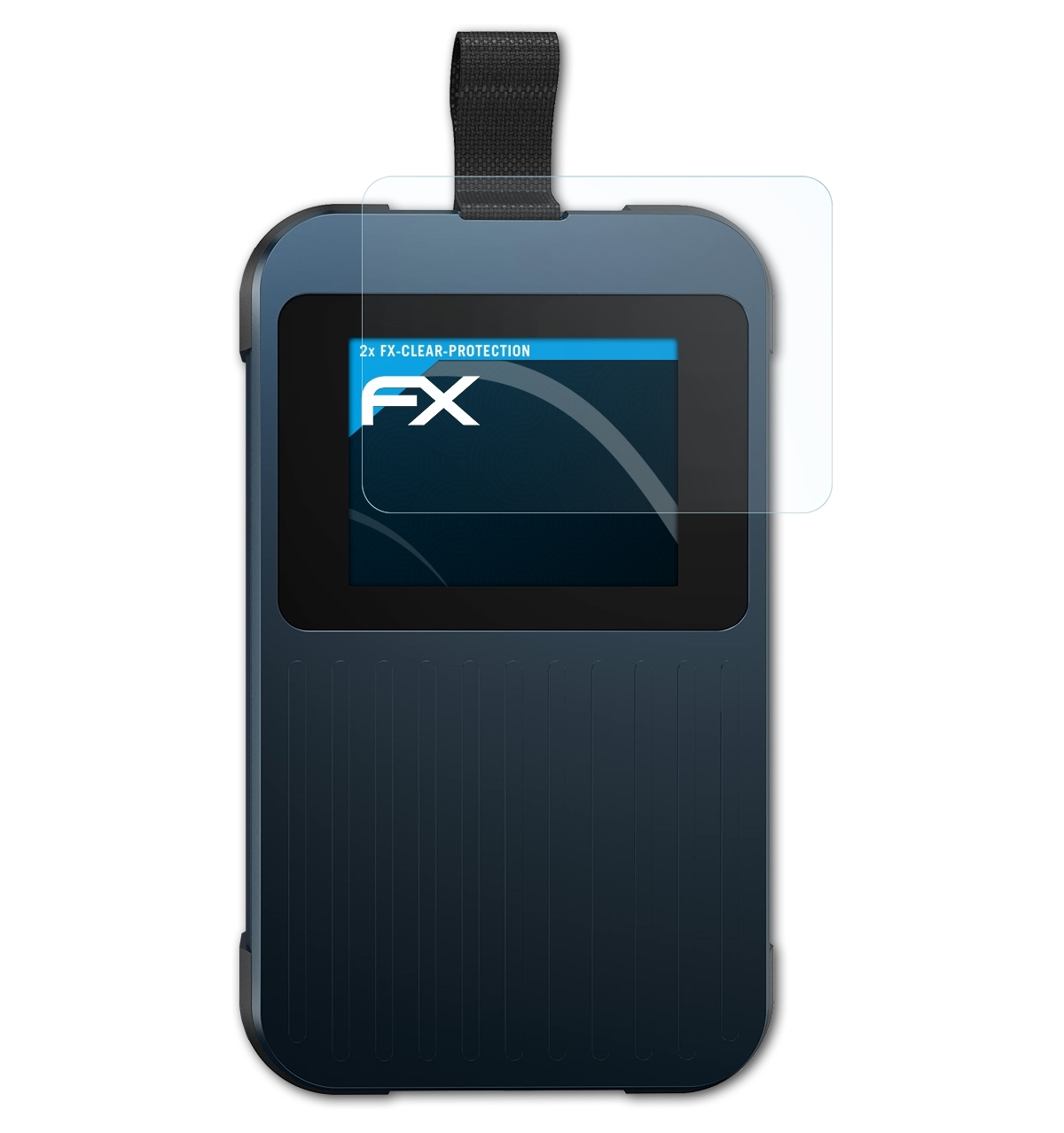 ATFOLIX 2x FX-Clear Displayschutz(für Acer (FF.G1QTA.001)) M3 Connect Enduro