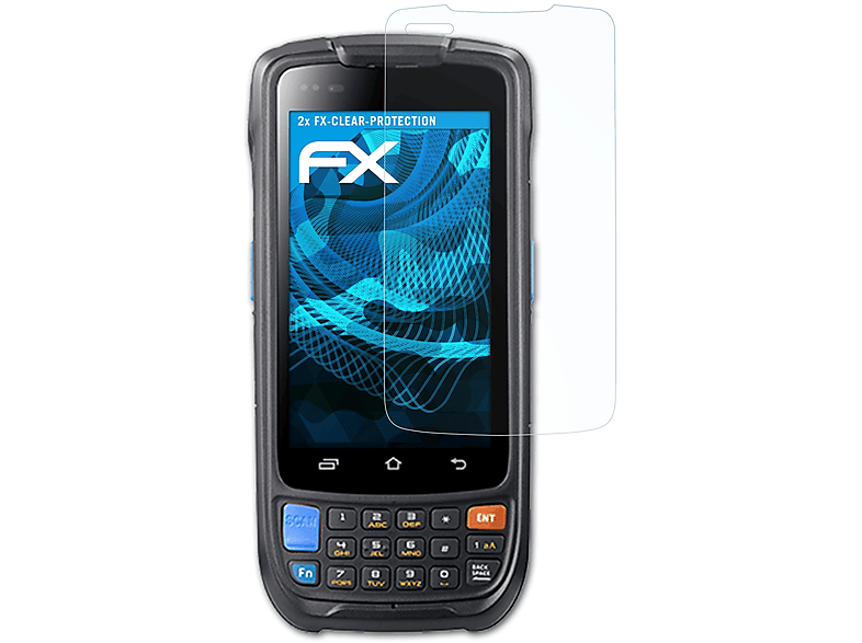 ATFOLIX 2x FX-Clear Displayschutz(für Unitech EA300)