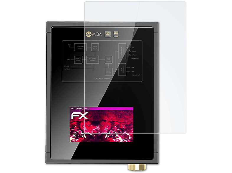 ATFOLIX FX-Hybrid-Glass Schutzglas(für Shanling EM5)