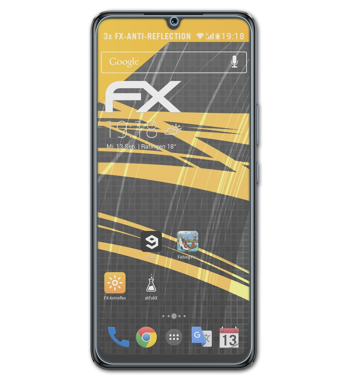 Vivo 3x T2 5G) FX-Antireflex Displayschutz(für ATFOLIX