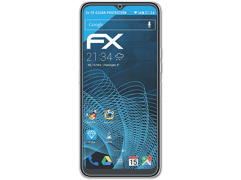 Pro 5G) FX-Clear UMiDigi F3 Displayschutz(für 3x ATFOLIX