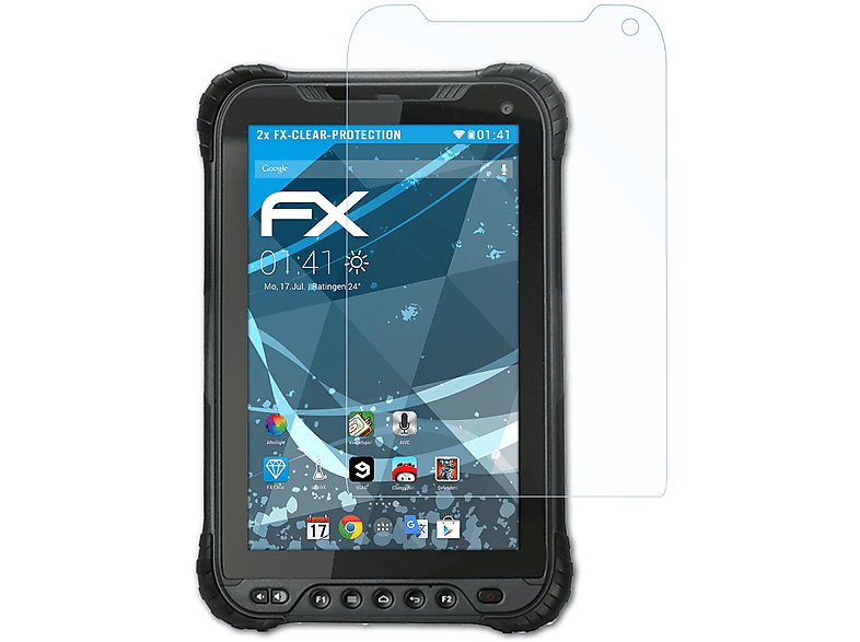 FX-Clear Unitech ATFOLIX Displayschutz(für 2x TB85)