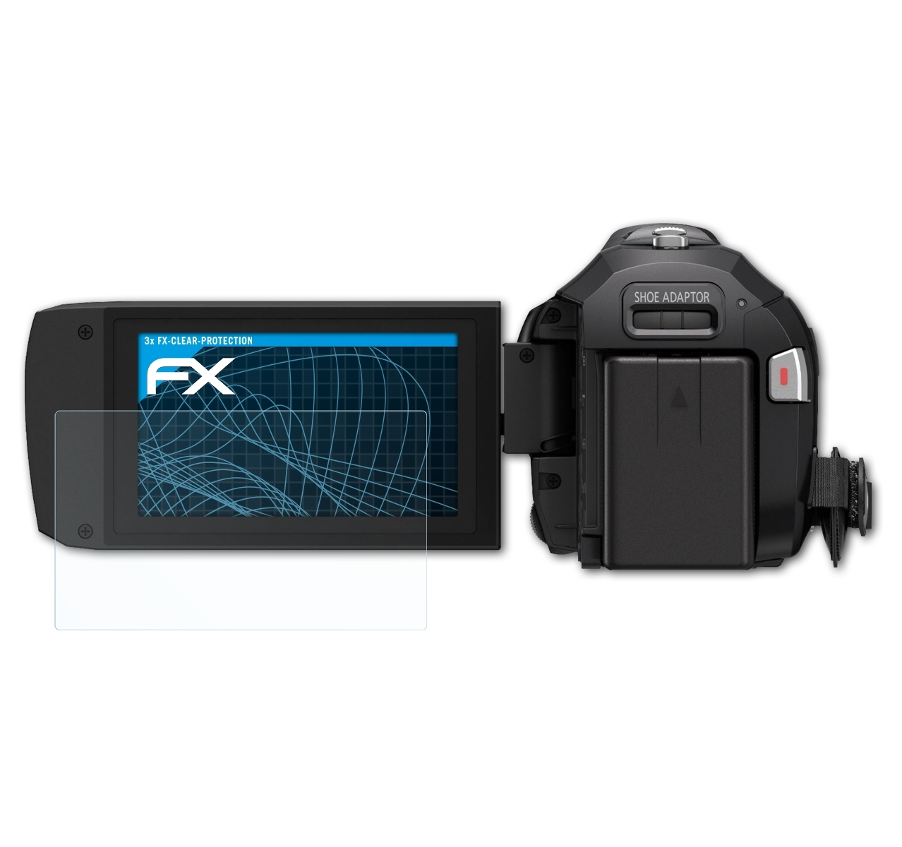 ATFOLIX 3x FX-Clear Panasonic Displayschutz(für HC-V757)