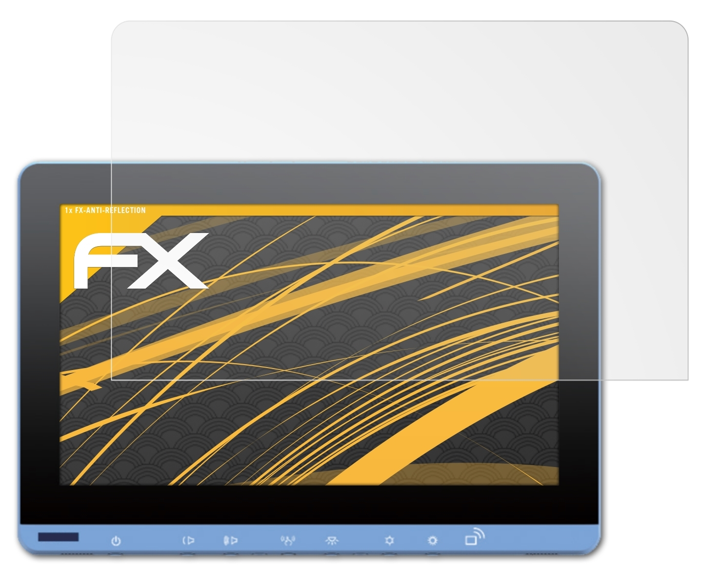 ATFOLIX FX-Antireflex Displayschutz(für Advantech POC-615)