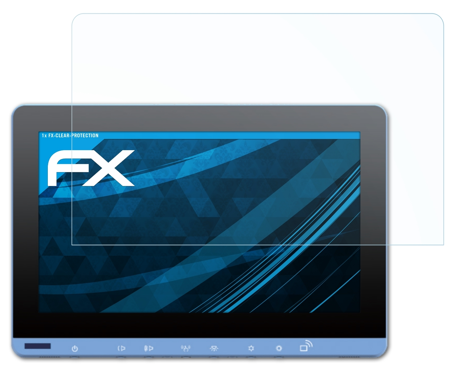 ATFOLIX FX-Clear Displayschutz(für POC-615) Advantech