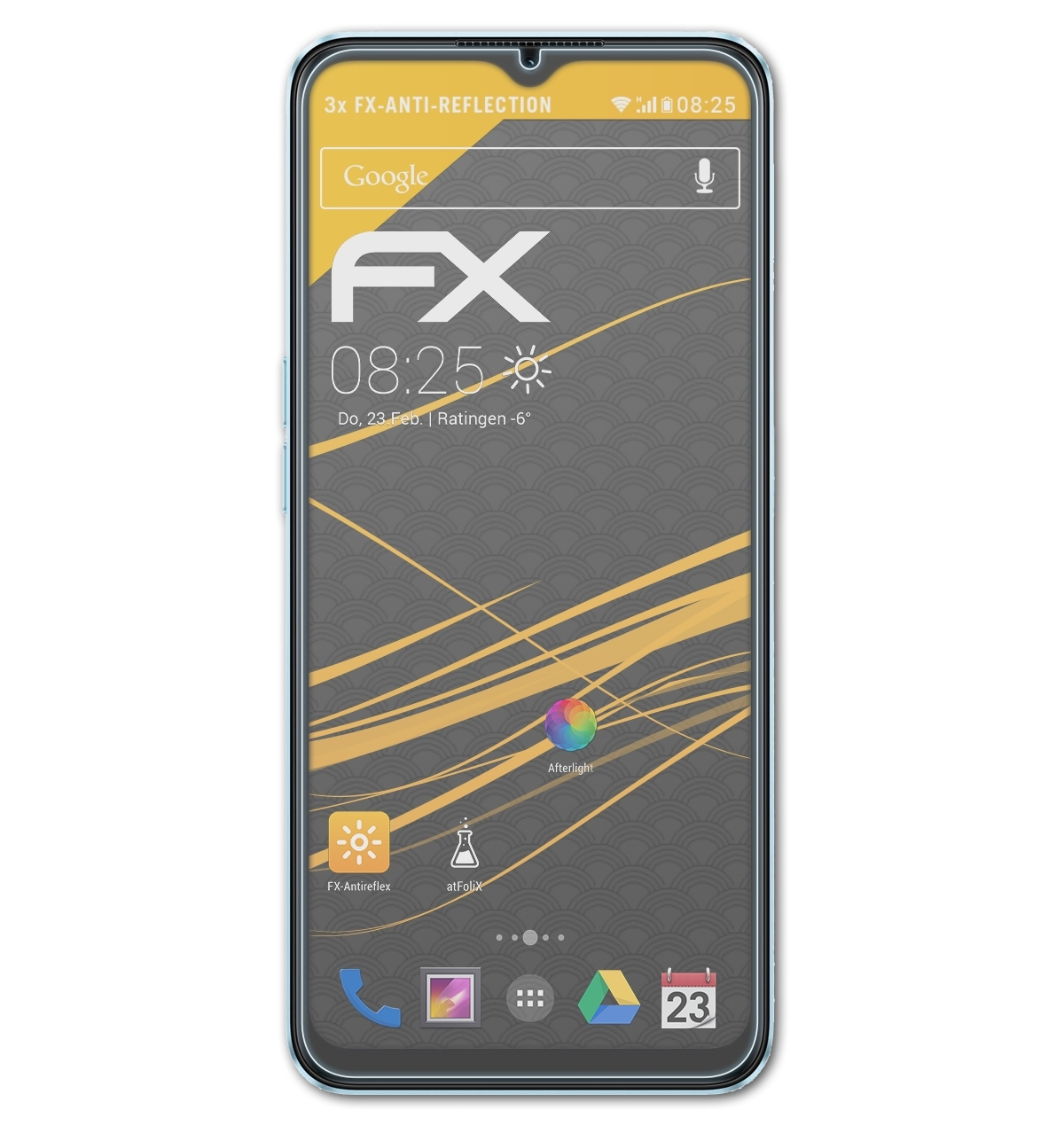 ATFOLIX 3x FX-Antireflex Displayschutz(für 4G) A77s Oppo