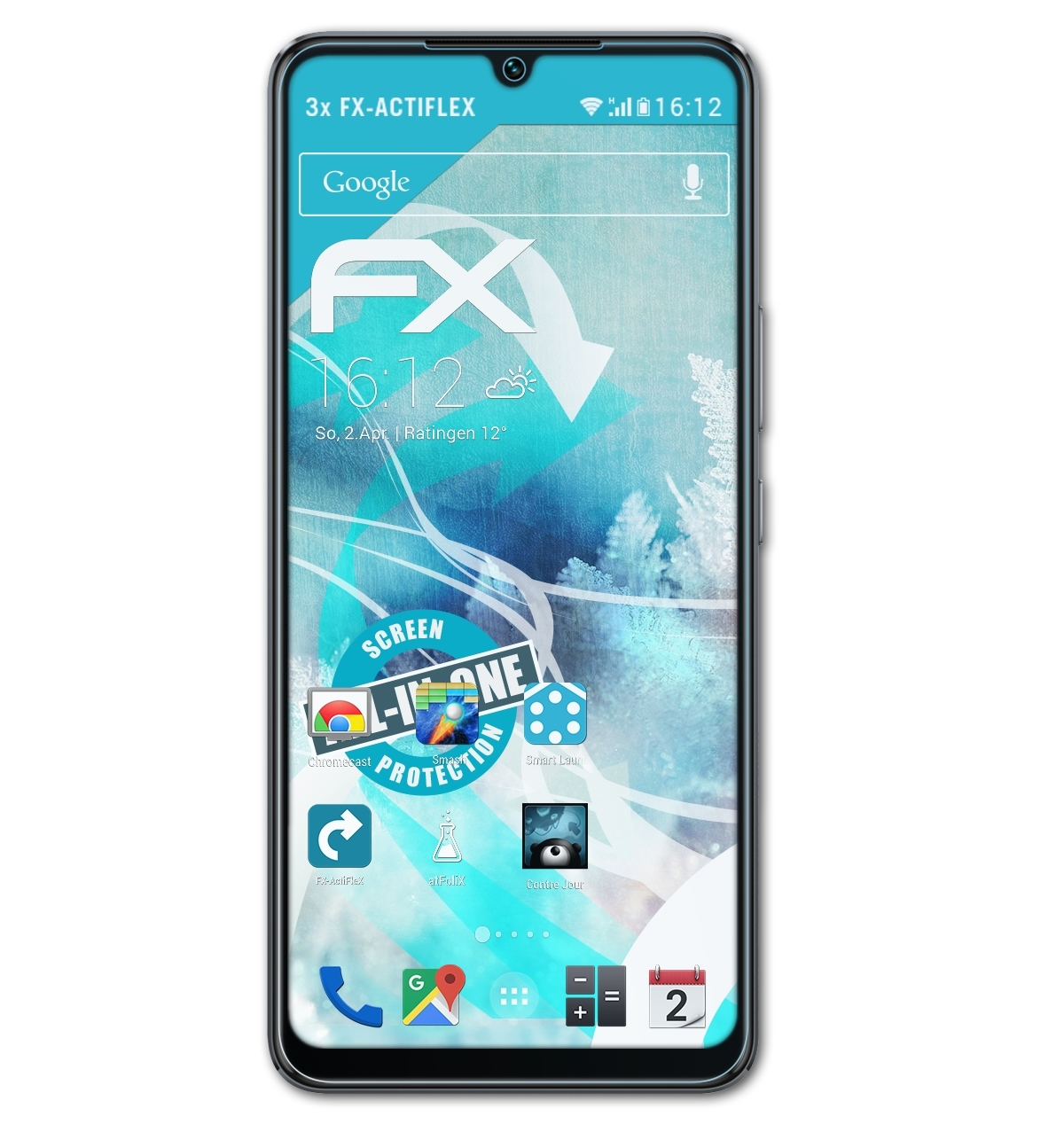 FX-ActiFleX ATFOLIX Displayschutz(für 5G) 3x Vivo T2